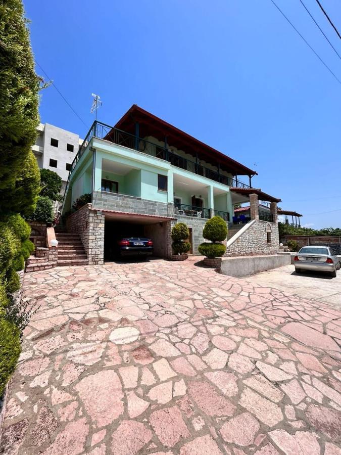 Green Villa Sarande Bagian luar foto